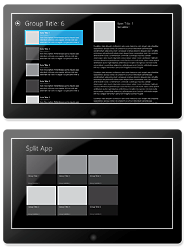 Split App template